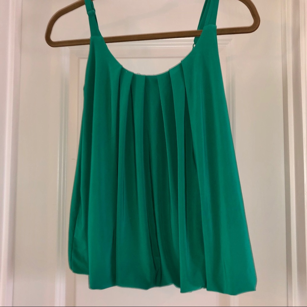 Green Blouse Tank